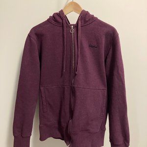 Rapha hoodie, men's small, purple